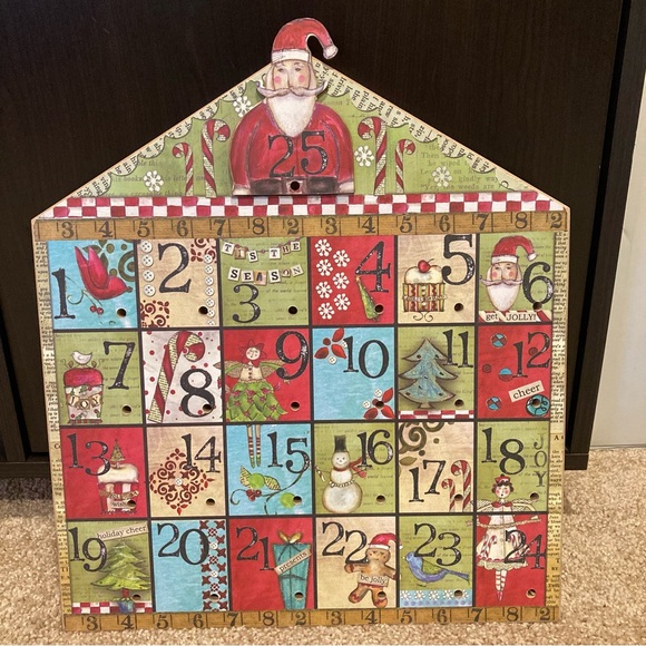 Silvestri! By Demdaco Lisa Kaus Christmas Countdown Calendar NEW - Picture 1 of 4